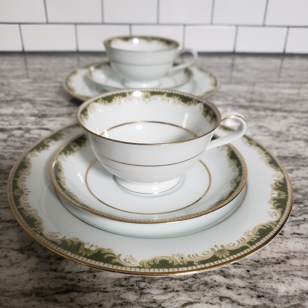 Vintage Noritake 6 Piece Tea for Two